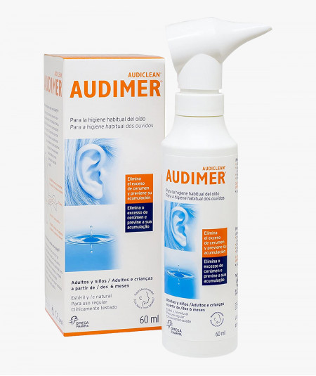 Audimer Audiclean Solución Limpieza Oídos 60ml